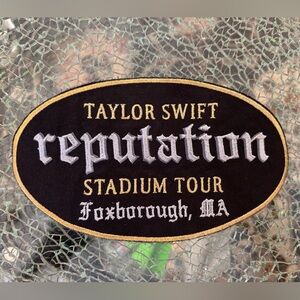 Taylor Swift Black and Gold Reputation Patch
